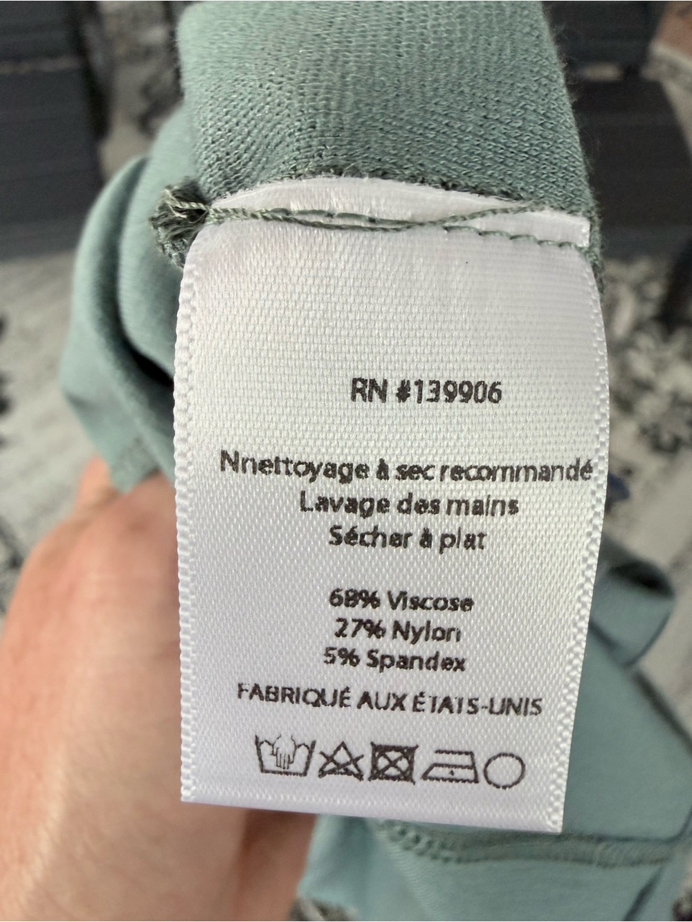 NWT Ripley Rader Sea Blue Ponte Wide Leg Cropped Pants Size 2 Inseam 27.5 inches - Picture 4 of 6